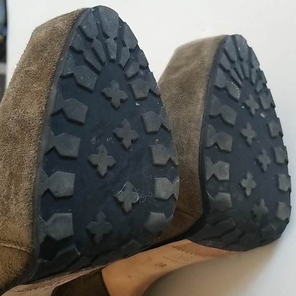 Brian Atwood Niki Combat Platform Boot Green EU 36 - Picture 6 of 8